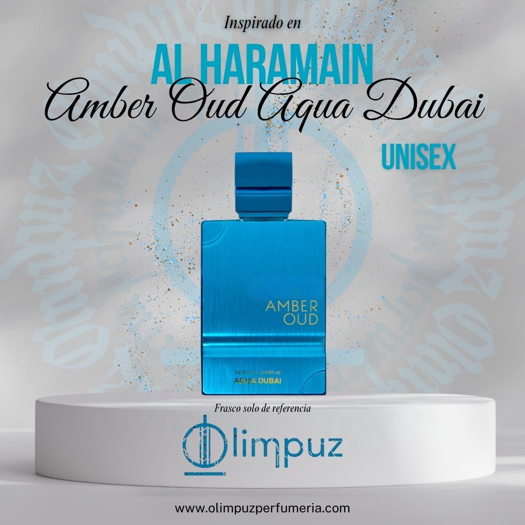 Inspiración Amber Oud Aqua Dubai Al Haramain