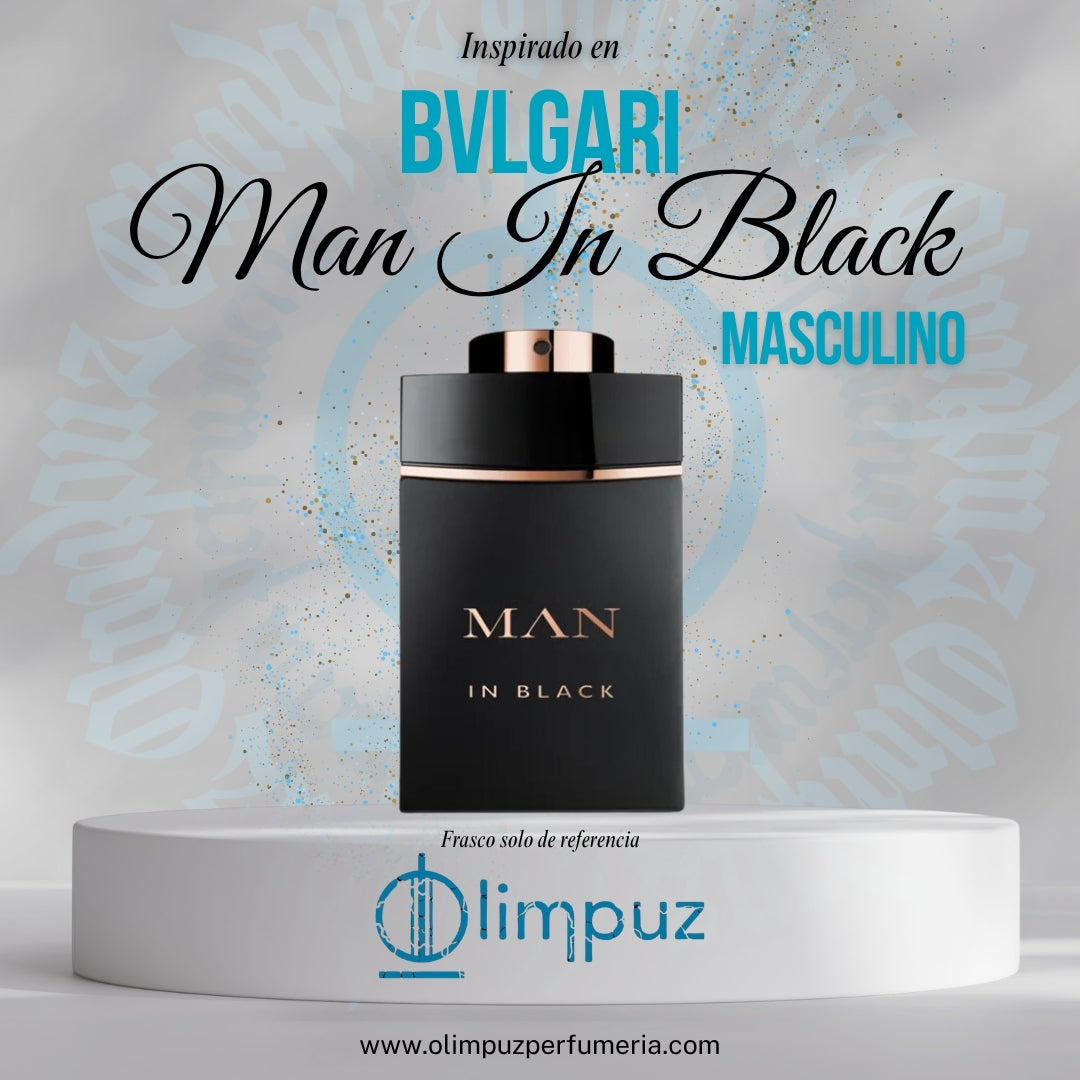 Inspiración Bvlgari man in black