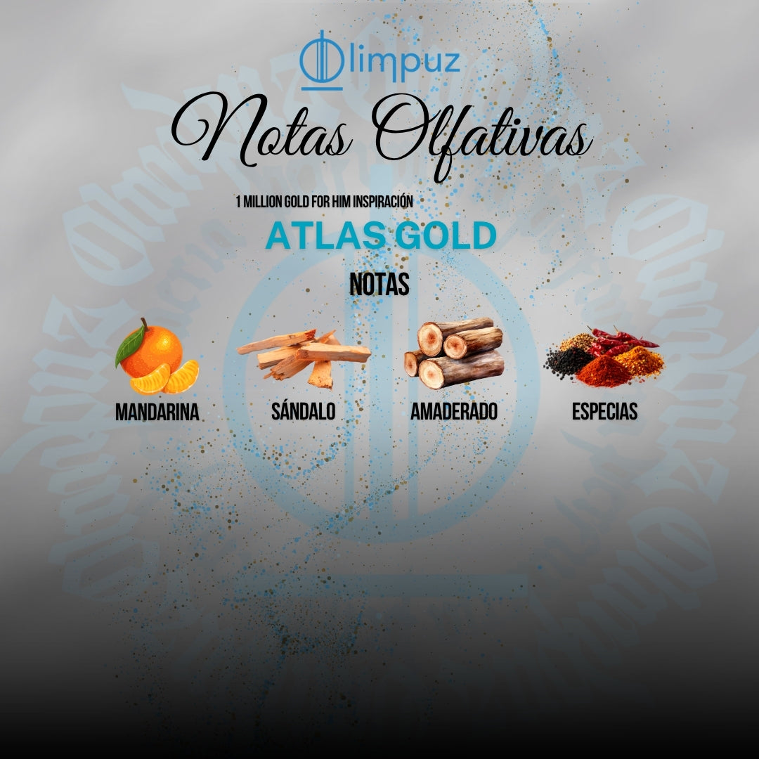 Atlas Gold - Inspiración Million Gold for Him