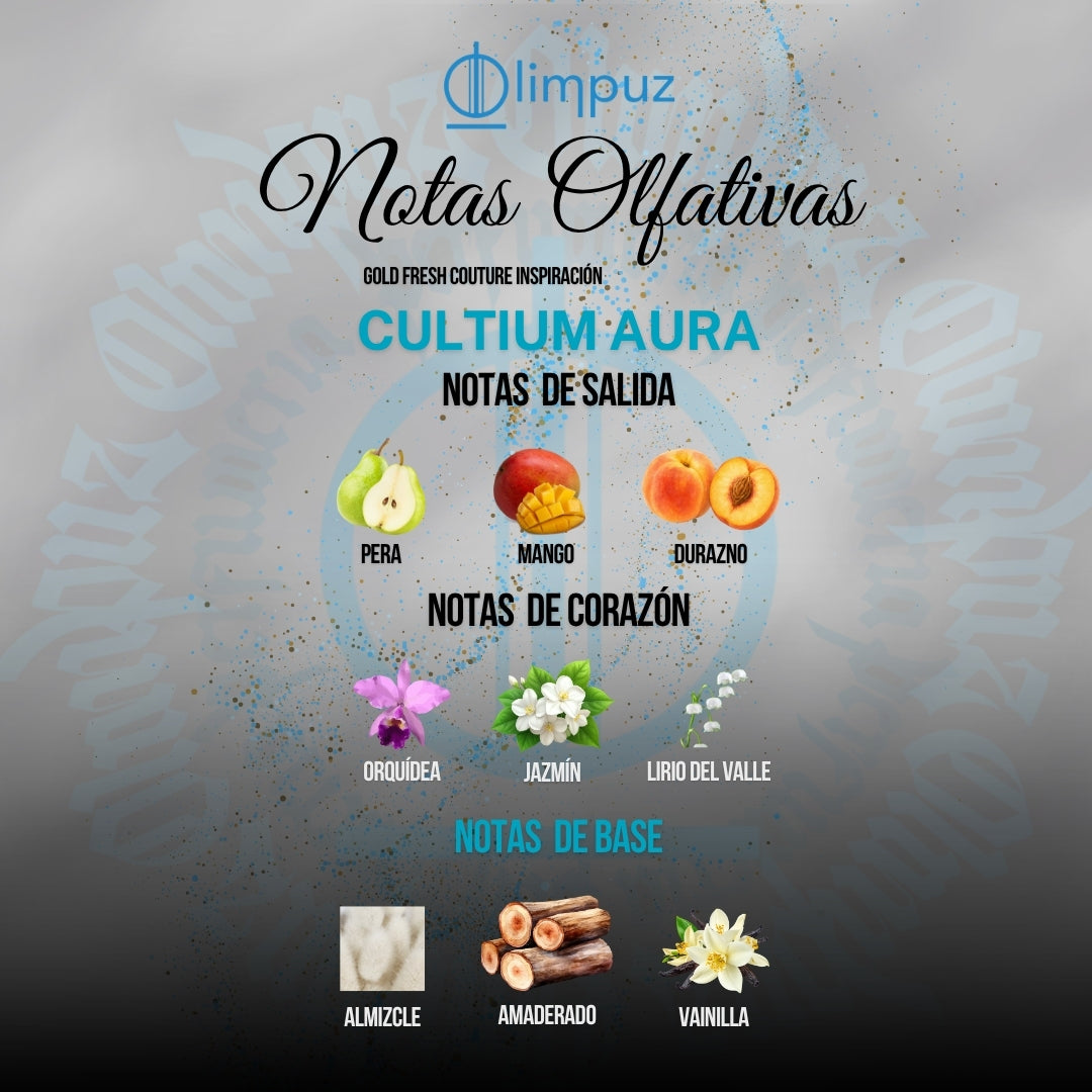 Cultium Aura - Inspiración Fresh Couture Gold