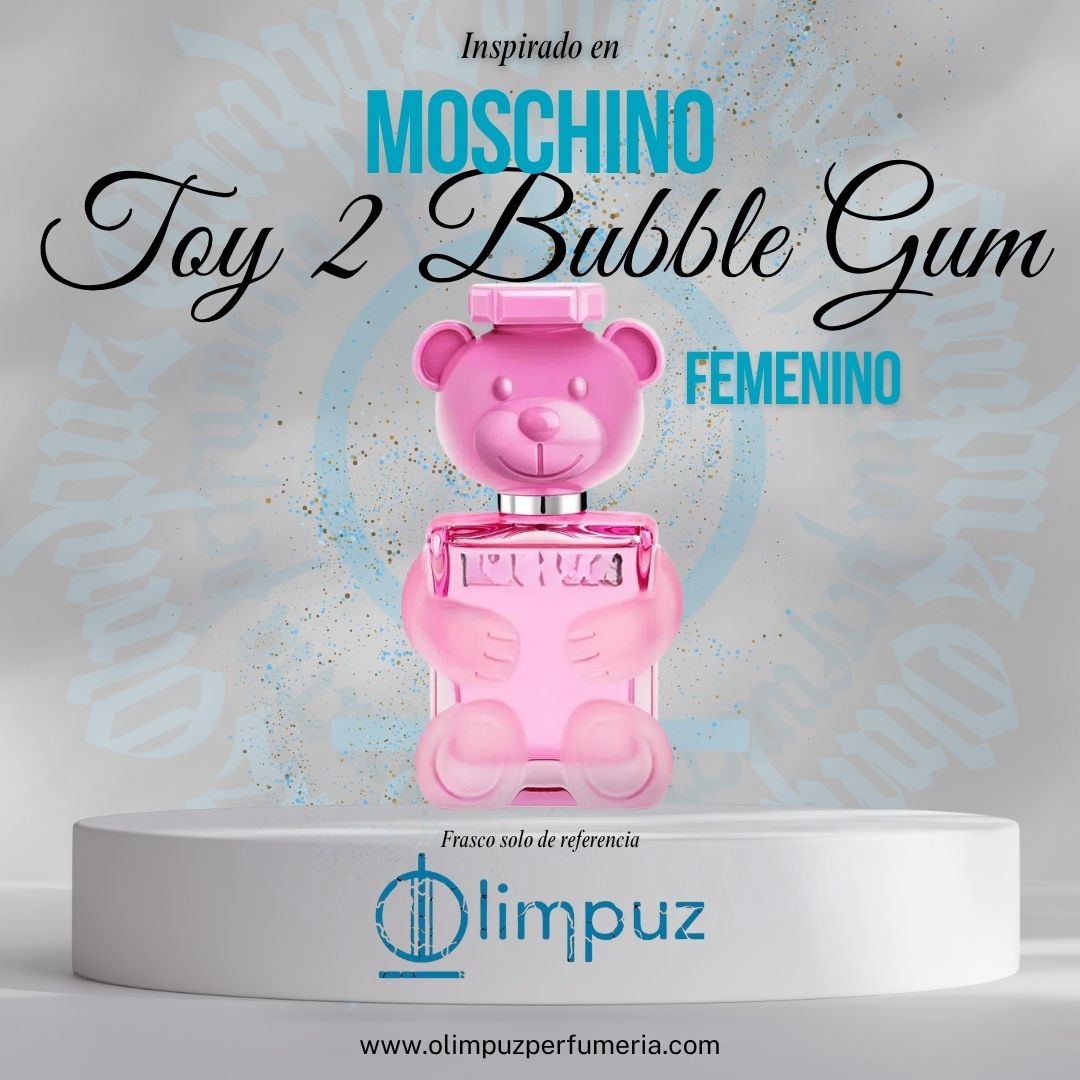 Inspiración Toy 2 bubble gum Moschino