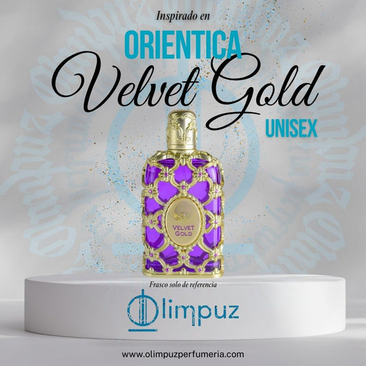 Inspiración Velvet gold Orientica