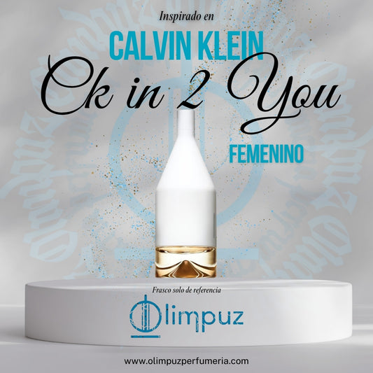 Inspiración Ck in 2 you Calvin Klein