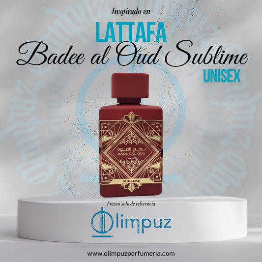 Inspiración Bade’e Al Oud Sublime Lattafa