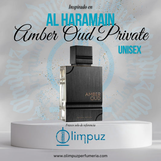 Inspiración Amber Oud Private Edition Al Haramain