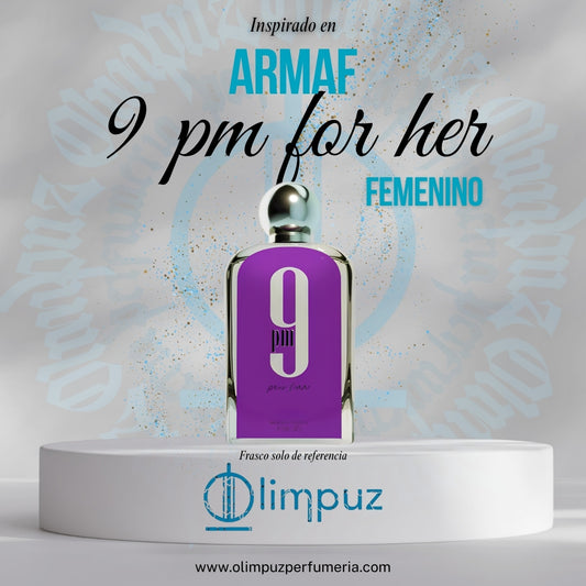 Inspiración 9 PM for her Armaf