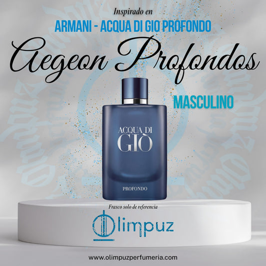 Aegeon Profondos - Inspiración Acqua Di Gio Profondo