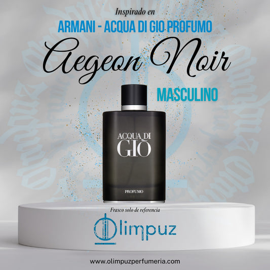 Aegeon Noir - Inspiración Acqua di Gio Profumo