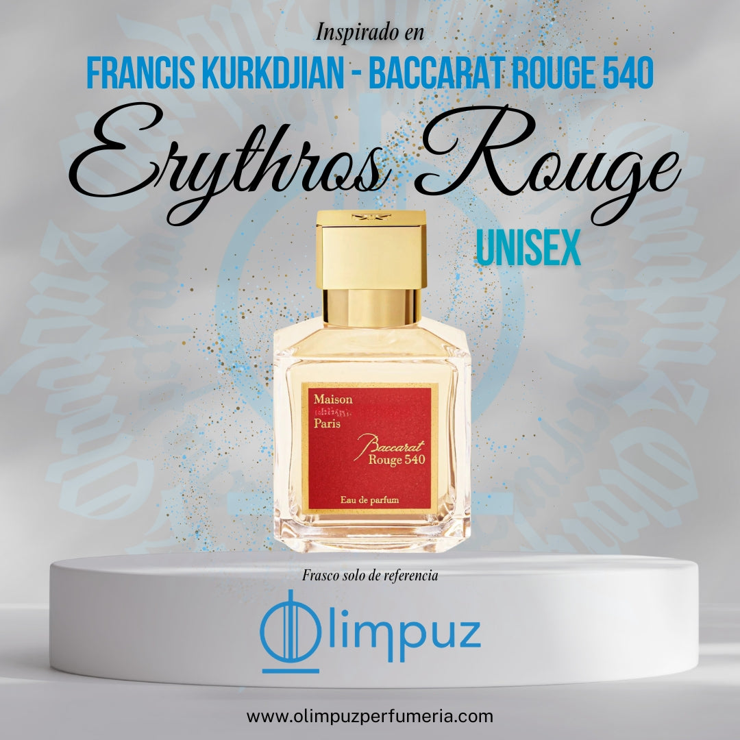 Erythros Rouge - Inspiración Baccarat rouge 540