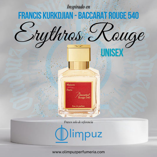 Erythros Rouge - Inspiración Baccarat rouge 540