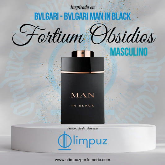 Fortium Obsidios - Inspiración Bvlgari man in black