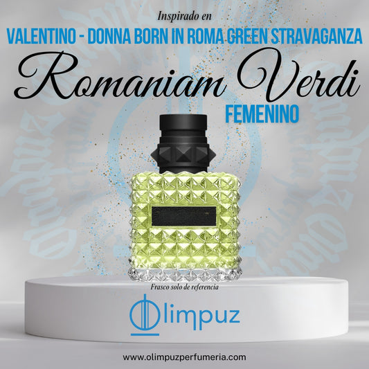 Romaniam Verdi - Inspiración Donna Born in Roma Green Stravaganza