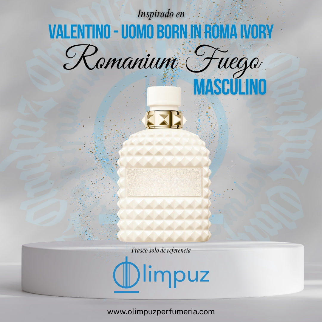 Romanium Fuego - Inspiración Uomo Born in Roma Ivory