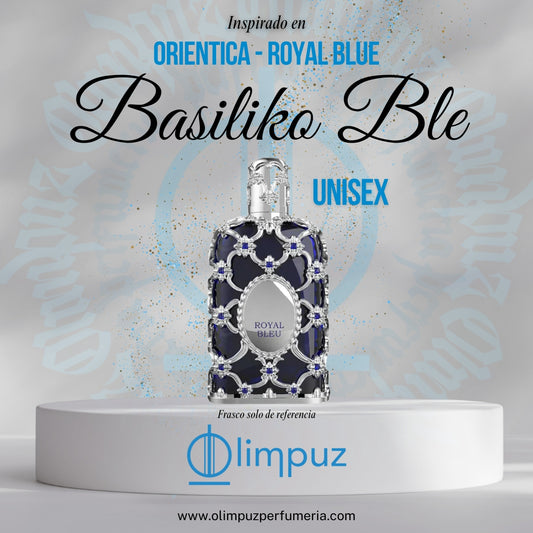 Basiliko Ble - Inspiración Royal Blue