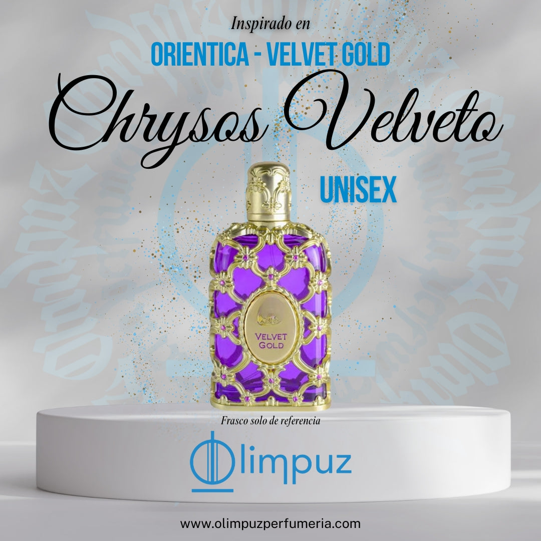Chrysos Velveto - Inspiración Velvet Gold