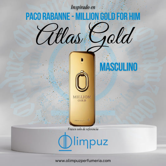 Atlas Gold - Inspiración Million Gold for Him