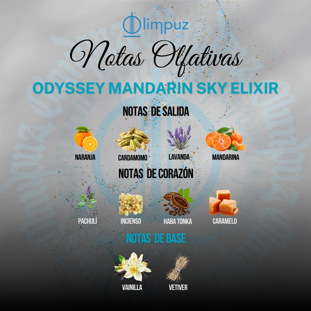Inspiración Oddysey Madarin Sky Elixir