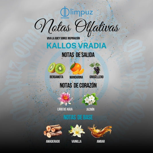 Kallos Vradia - Inspiración Viva la Juicy Soirée