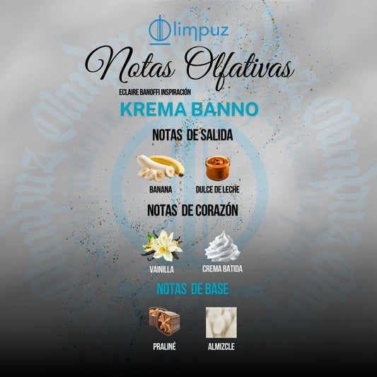 Krema Banno - Inspiración Eclaire Banoffi