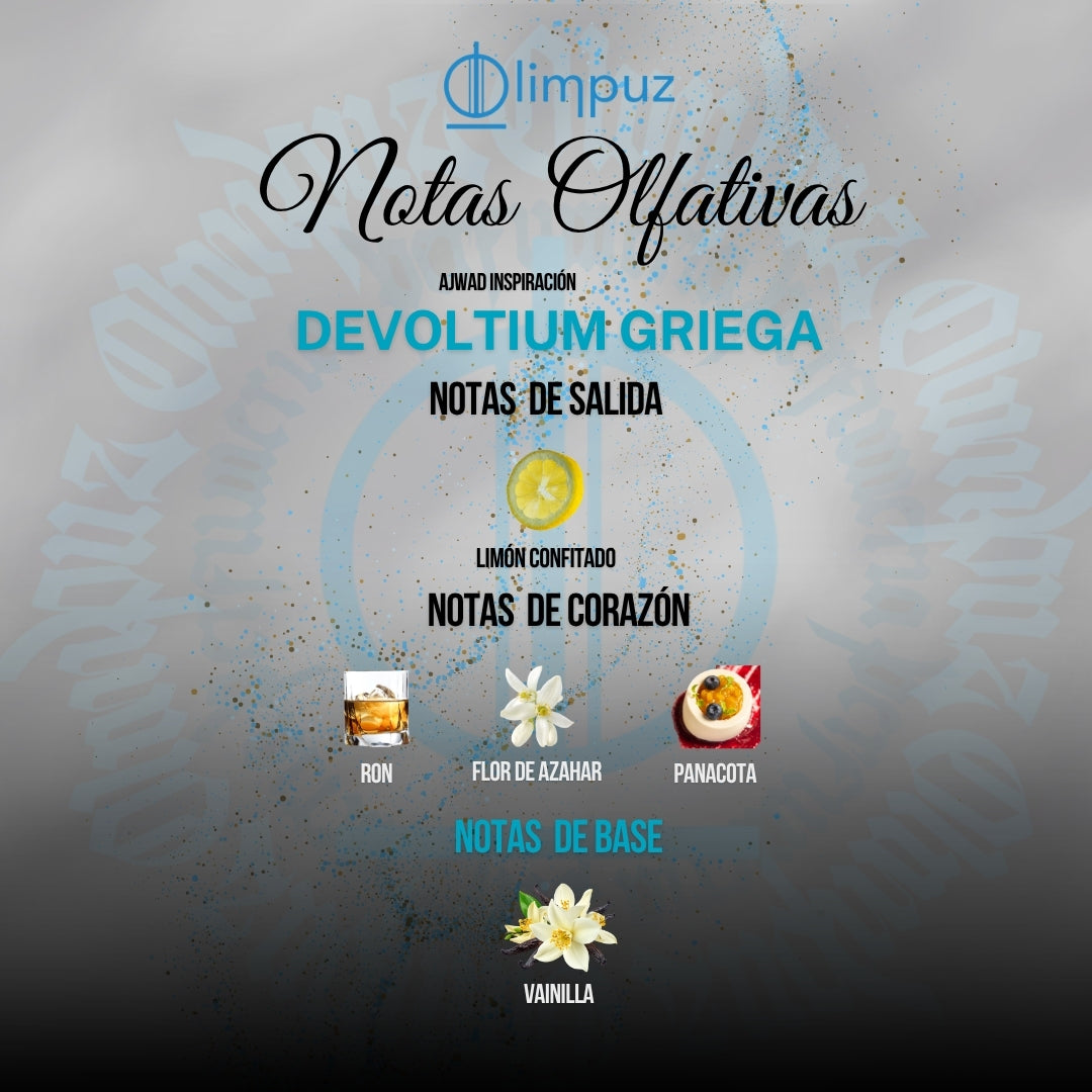 Devoltium Griega - Inspiración Devotion Femme