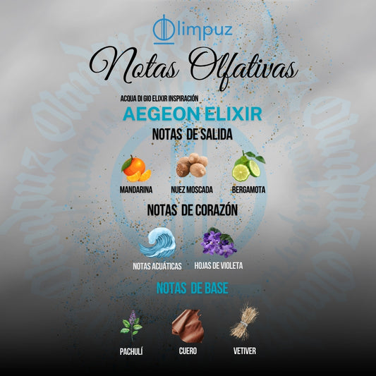 Aegeon Elixir - Inspiración Acqua di Gio Elixir
