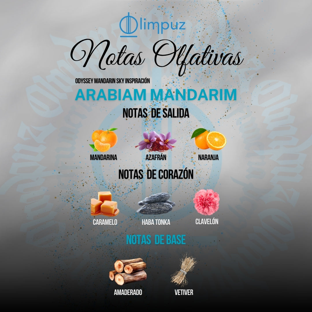 Arabiam Mandarim - Inspiración Odyssey Mandarin Sky